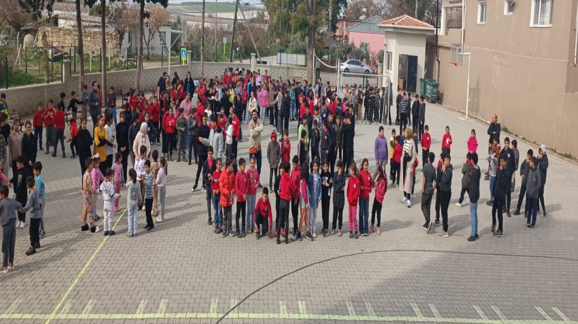 Okulumuzda Deprem Tatbikatı